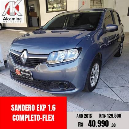 RENAULT SANDERO 1.6 EXPRESSION 8V FLEX 4P MANUAL RENAULT SANDERO 1.6 EXPRESSION 8V FLEX 4P MANUAL
